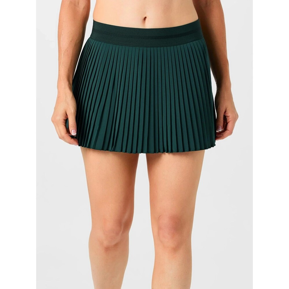 adidas Tennis Pro climacool Pleated Tennis Skirt Green JM4731 Women’s Medium NEW - Picture 2 of 16